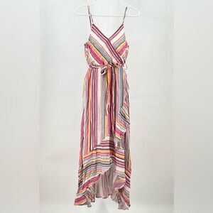 ANDREE BY UNIT Pink and White Textile